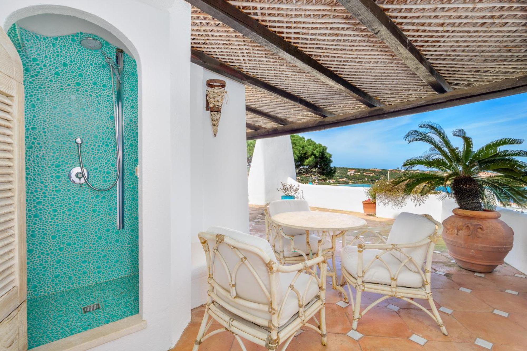 הוילה Terrazza Sul Mare A פורטו צ'רבו מראה חיצוני תמונה