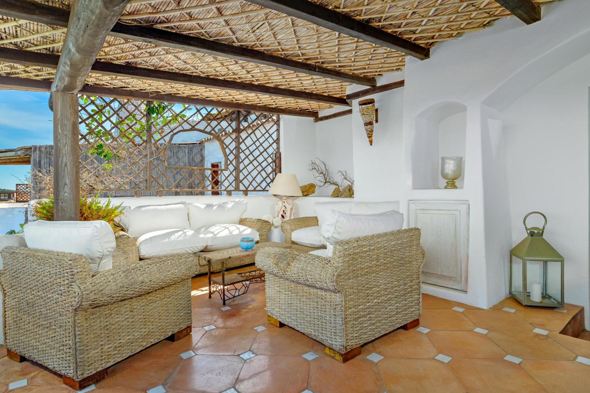 הוילה Terrazza Sul Mare A פורטו צ'רבו מראה חיצוני תמונה